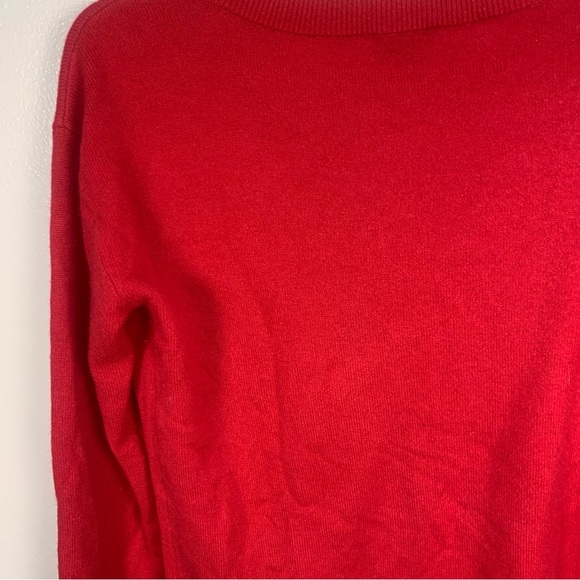 Talbots Pure Cashmere V Neck Pullover Sweater - Picture 11 of 13
